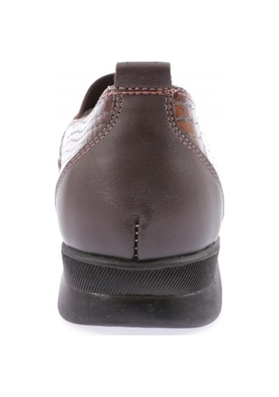 Dgn 742-23y Kadin Lastik Detayli Comfort Ayakkabi 742-692-R13867 Kahverengi