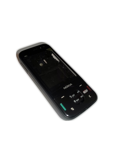 Nokia N85 Kasa Kapak Tuş Takımı N85 Uyumlu Siyah Renk Orta Kasa Ö