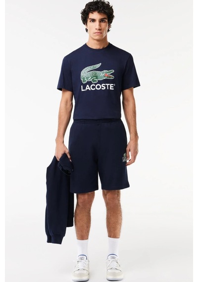 Lacoste Men's Regular Fit Crew Neck Graphic T-shirt Navy Bisiklet Yaka Erkek Tişört Lacivert Lacivert Lacoste Men's Regular Fit Crew Neck Graphic T-shirt Navy Bisiklet Yaka Erkek Tişört Lacivert Lacivert