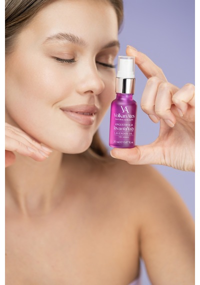 Volkan Ates Natural & Beauty Lavandula Angustifolia Saf Lavanta Yağı Sprey 20 Ml