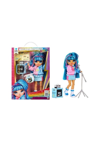 Rainbow High Jr High Rock Grubu Moda Bebek Serisi Skyler, Sunny, Bella Ve Amaya, Müzik Aksesuarlarıyla 56120347