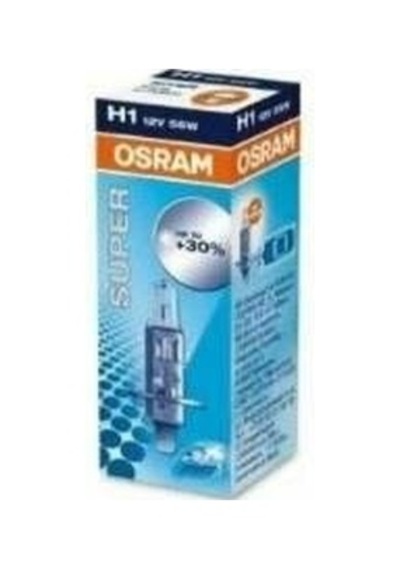 12V 55W Far Ampulü H1 %30 Fazla Isık Osram 64150Sup 10 Adet
