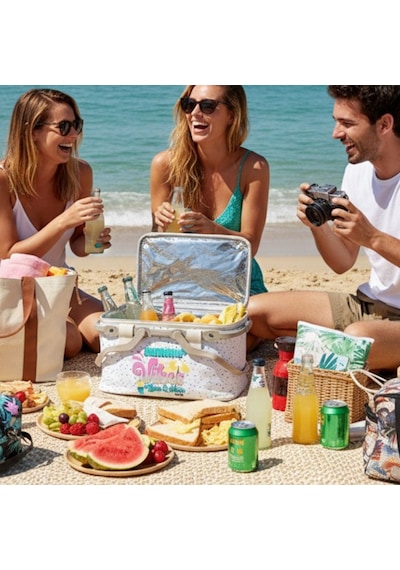 20 Lt Piknik Sepeti 1120 Picnic Bag -369 Karışık/Çok Renkli