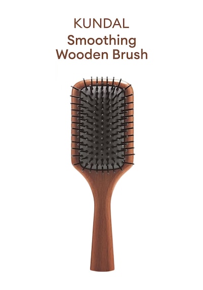 Kolay Ve Konforlu Kullanım Sunan Ahşap Tarak Kundal Smoothing Wooden Brush