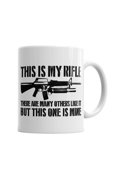 This İs My Rifle Kupa Bardak Porselen Karışık