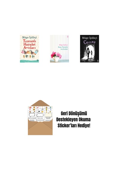 Tezcanlı Hayalet Avcıları + Kısa Ömürlü Açelyalar + Cemre + Okuma Sticker'ları