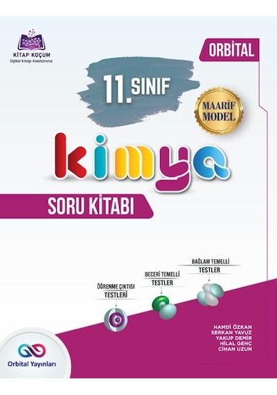 Orbital Yayınları 11. Sınıf Kimya Maarif Model Kitap Koçum Soru Bankası