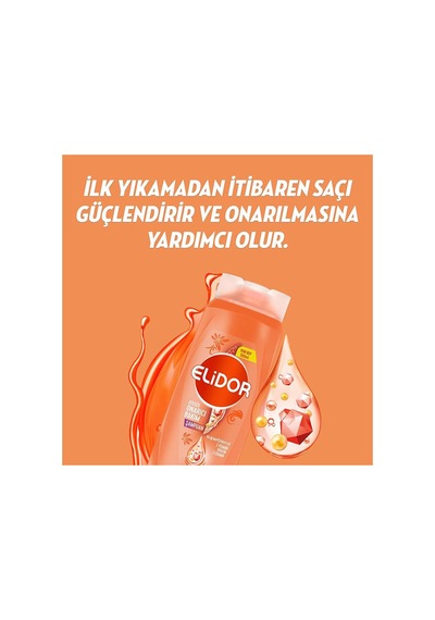 3 Adet Elidor Anında Onarıcı Bakım Şampuan 500 Ml