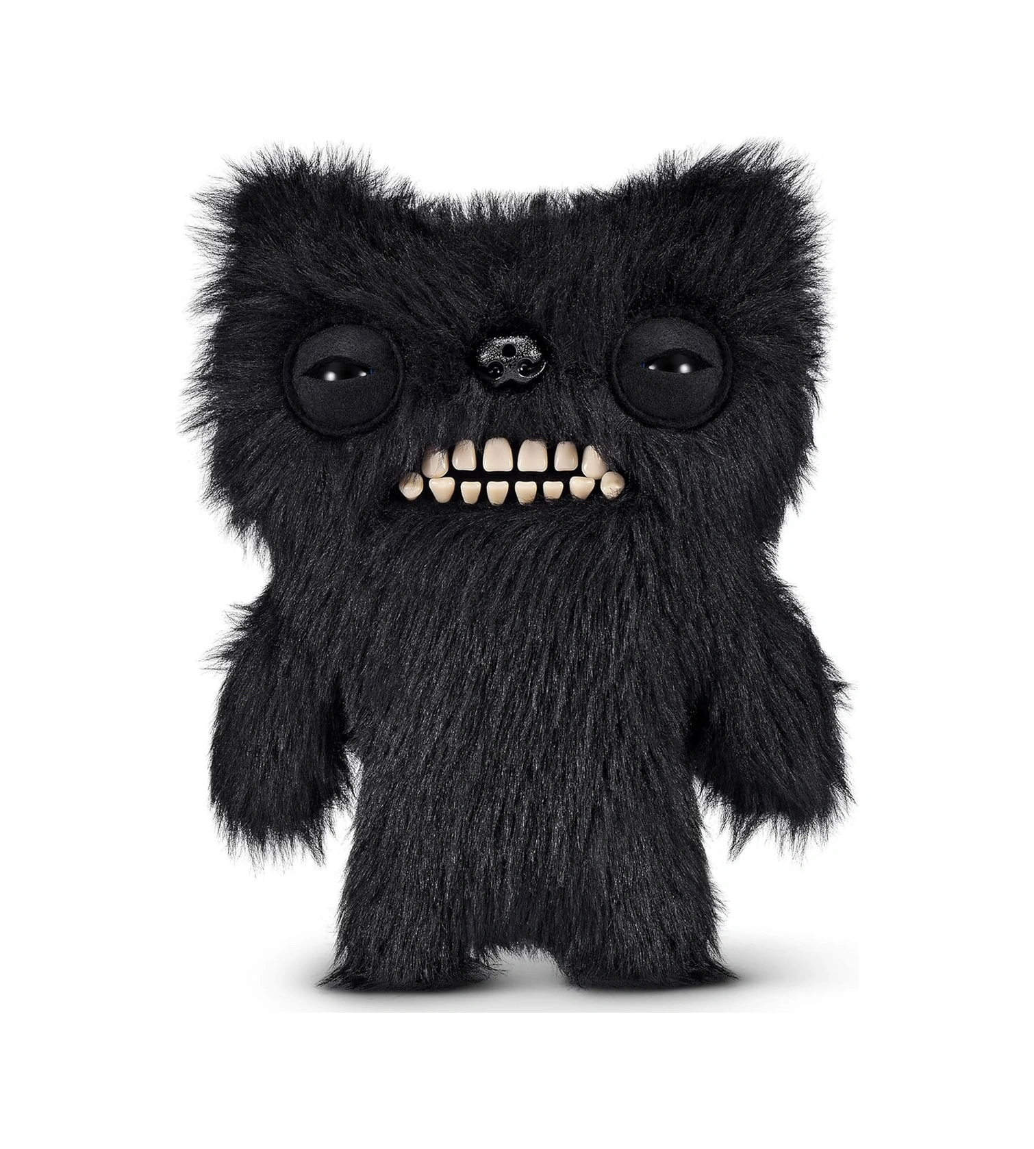 Gaz Çıkaran Fuggler Fart Face Sesli Hareket Sensörlü Komik Çirkin Peluş Oyuncak Munch Munch 22cm Çok Renkli