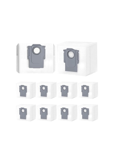 10 Adet Toz Torbası İçin Roborock Q5 Max+/q5 Pro /q5 Pro+ /q7 Max/q7 Max+/q8 Max /q8 Max+/s7 Ma Toz Torbası 10