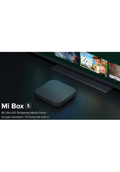 Xiaomi Mi Box S 4K Android TV Medya Oynatıcı