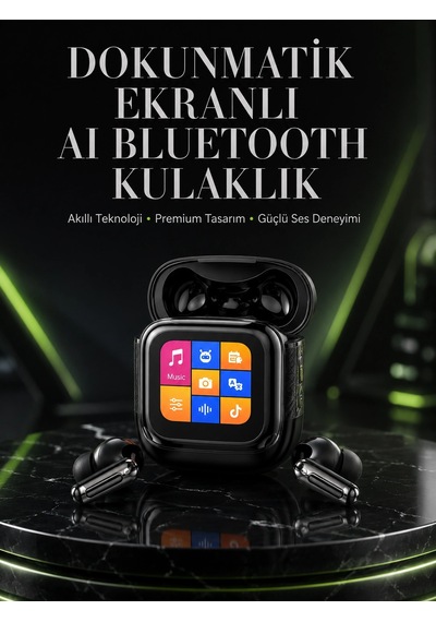 Znv Zenvia Mey İthalat Akıllı Dokunmatik Kontrol Aı Özellikli Bluetooth Kulaklık Znv2025 Cmn Belirtilmemiş