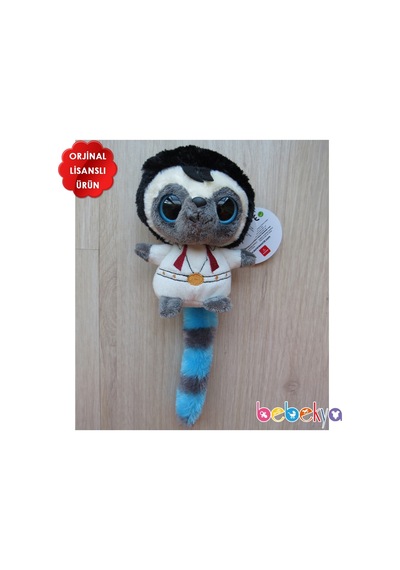 Yoohoo Lisanslı Peluş Rock Yıldızı Tasarım Karizmatik Peluş Galago
