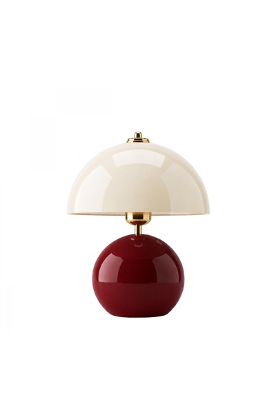 Homing Blush Modern Abajur Şarap-krem