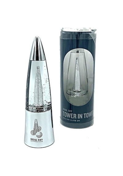 Güney Kore Seul Sky Tower Işıklı Küre 16 Cm