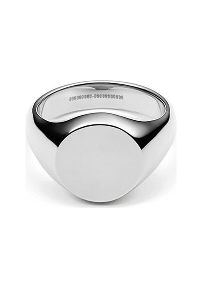 Classic Signet Ring Silver Gümüş