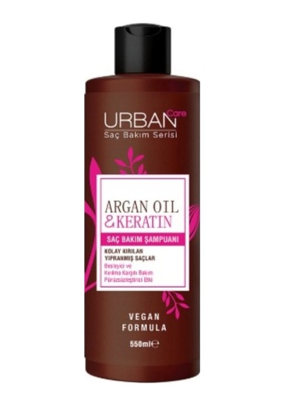 3lü Saç Bakım Şampuanı - Biotin & Keratin + İntense Keratin + Argan Oil & Keratin - 3x550 Ml Tüm Saç Tipleri