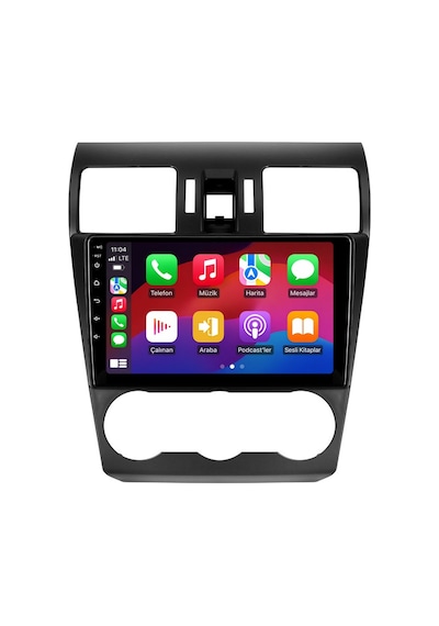 Subaru Forester 2013-2015 Android Multimedya Carplay Android Auto Navigasyon Kameralı 4gb Ram 64gb 9"