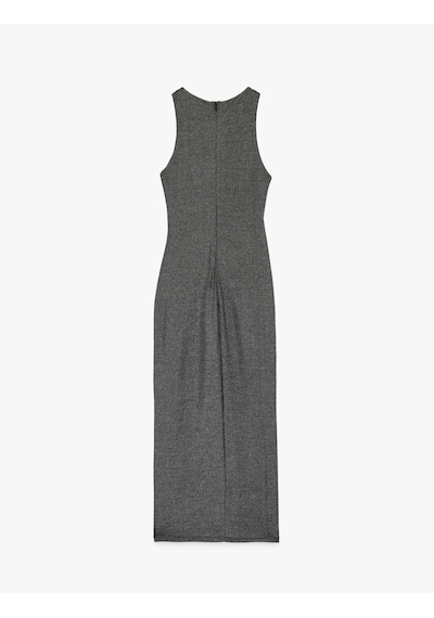 Koton Kolsuz Bisiklet Yaka Slim Fit Taş Detaylı Simli Midi Slip Elbise Siyah 6sak80066fk Siyah Koton Kolsuz Bisiklet Yaka Slim Fit Taş Detaylı Simli Midi Slip Elbise Siyah 6sak80066fk Siyah