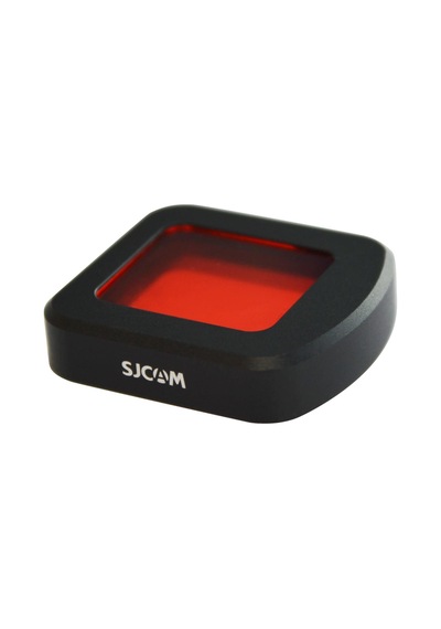 SJCAM SJ8 Aksiyon Kamera Serisi için Su Altı Dalış Filtresi Kırmı