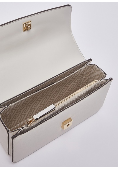 Liu.jo Aa6073e1012 Leather Kadın Omuz Çantası Krem