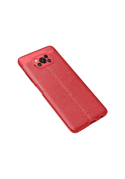 Xiaomi Poco X3 Kılıf Zore Niss Silikon Kapak Kırmızı
