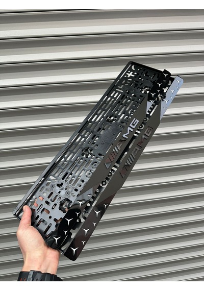 Vipplaka Amg Uyumlu Ortası Mat Plakalık