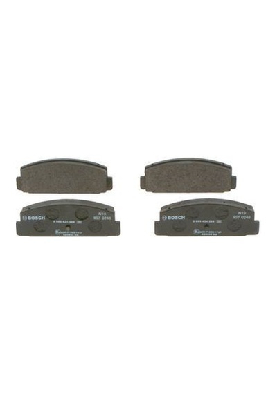 Arka - 684 - Fren Balata Mazda 323 Lantıs 1.8l Bp Dohc Bj 99-01 / 626 Fs Gf 98-01 / Mazda 6 2.0l Lf-de - Dpmıx-hb - Gg Gh Arka - 684 - Fren Balata Mazda 323 Lantıs 1.8l Bp Dohc Bj 99-01 / 626 Fs Gf 98-01 / Mazda 6 2.0l Lf-de - Dpmıx-hb - Gg Gh