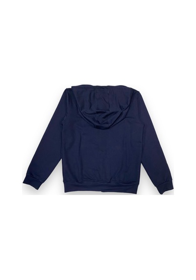 Mnk Baby & Kids Çocuk İkiiplik Mevsimlik Fermuarlı Kapüşonlu Sweatshirt Mnk0540 Lacivert