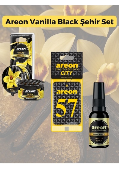 Areon Vanilla Black Şehir Set-57