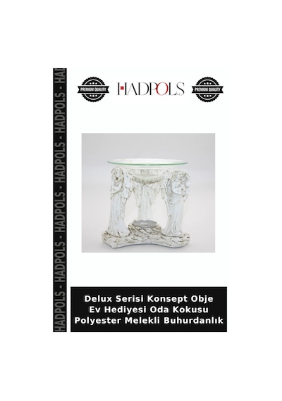 Delux Serisi Konsept Obje Ev Hediyesi Oda Kokusu Polyester Melekli Buhurdanlık Diğer