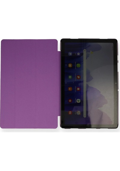 Newface Samsung Galaxy Uyumlu T870 Tab S7 11 Kılıf Tablet Smart Kılıf Semeglbl - 83 - Mor