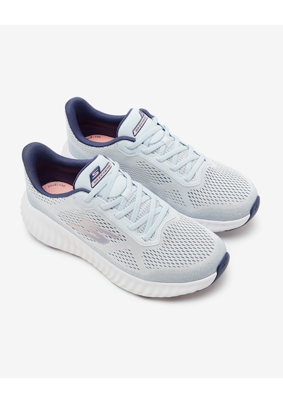 Skechers Go Run Now Kadın Mavi Koşu Ayakkabısı 129735 Ltbl Mavi