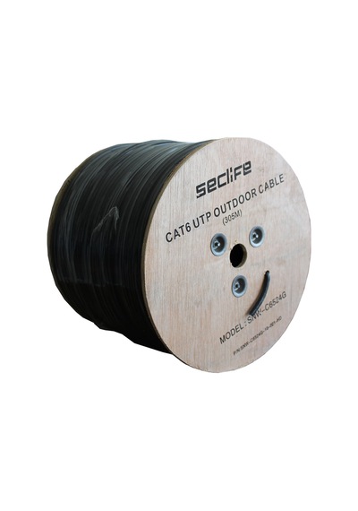 Seclife Snw-c6524g Utp 23 Awg 305mt Outdoor Cat6 Kablo