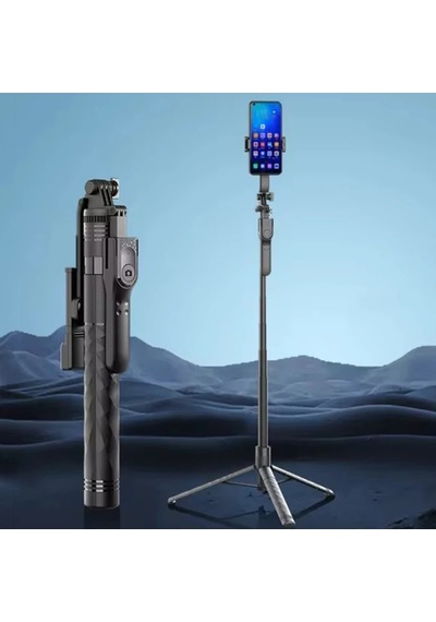 Ally K28 Uzaktan Kumandalı Canlı Yayın Bluetooth Standlı Selfie Çubuğu Tripod- 5775