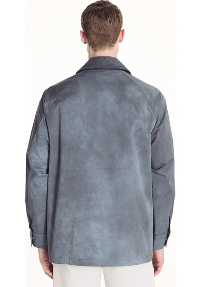 Ted Baker İndigo Erkek Pamuklu Ceket Tbmrow2015