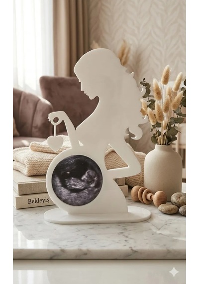 Home Hamile Anne Silüetli Fotoğraf Çerçevesi En Özel İlk Tanışma 1