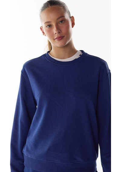 Penti Lacivert Oversize Active Uzun Kollu Sweatshirt