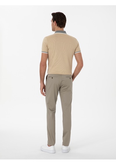 Cacharel Yeşil Slim Fit Pamuk Karışımlı Kanvas Pantolon Yesıl Cacharel Yeşil Slim Fit Pamuk Karışımlı Kanvas Pantolon Yesıl