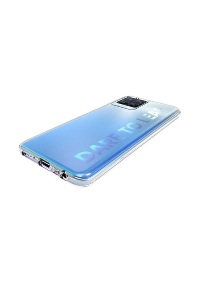 Rba Aksesuar Realme 8 Pro Kılıf Rba Süper Silikon Kapak - Renksiz Çok Renkli