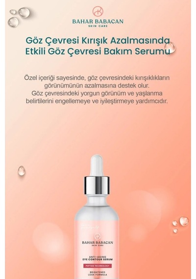 Bahar Babacan  Eye Contour Serum 30 ML