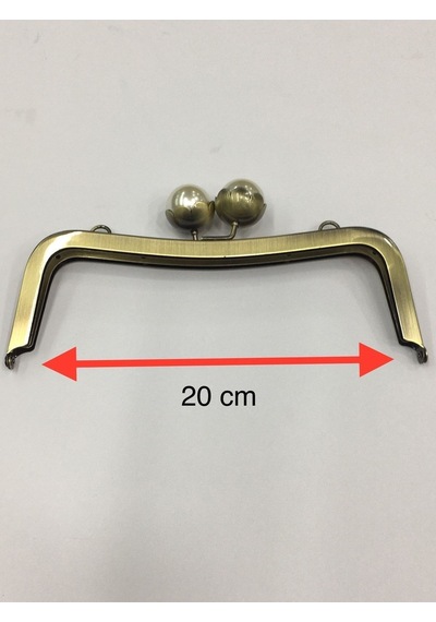 Karantuhafiye Çanta Ve Cüzdan Klipsi Burs Incili Model 20 Cm Antik Antik