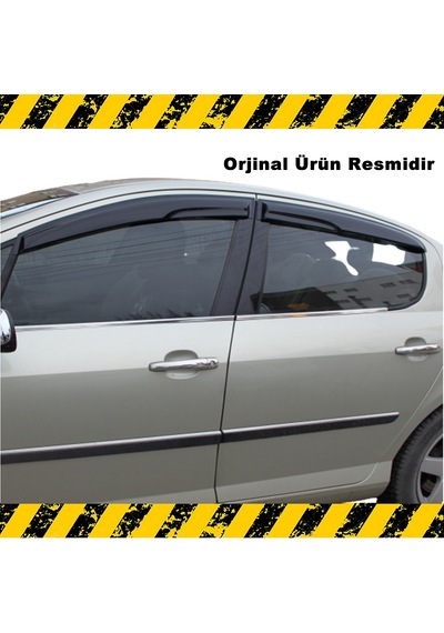 Peugeot 407 Mügen Cam Rüzgarlığı Sd 2004 - 2010 Arası 4Lü N11.17459