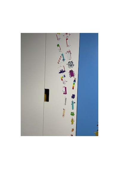 Numberblocks Eğitici Ve Eğlenceli Maskot Stickers Seti 0-20