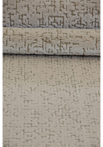 Kashe Halı Harmony 6029 Bej Salon Halısı Oturma Odası Halısı Koridor Halısı Mutfak Halısı Modern Makine Halısı Bej