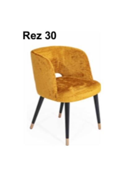 Rez 30 Modern Şık Ergonomik Dayanıklı Konforlu Ahşap Ayaklı Salon Yemek Sandalyesi Modeli Çok Renkli