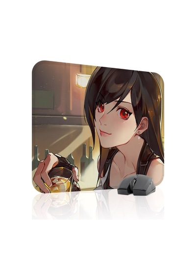 Final Fantasy Kaymaz Dikişli Kauçuk Oyuncu Mousepad V1 - 48x40 Xl Gaming Mouse Pad Fare Altlığı