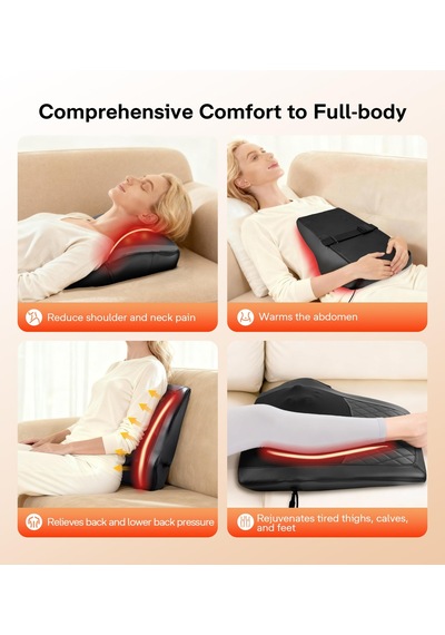 Masaj Cihazı, Alljoy Isıtmalı Boyun Masajı, 5d Yoğurma İle Ağrıyı Hafifletmek İçin Shiatsu Sırt Masajı, Omuzlar, Sırt, Bacaklar İçin Masaj Yastığı, Erkekler, Kadınlar, Anne, Baba İçin Hediye Masaj Cihazı, Alljoy Isıtmalı Boyun Masajı, 5d Yoğurma İle Ağrıyı Hafifletmek İçin Shiatsu Sırt Masajı, Omuzlar, Sırt, Bacaklar İçin Masaj Yastığı, Erkekler, Kadınlar, Anne, Baba İçin Hediye