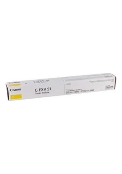 Canon C-exv-51 Sarı Toner