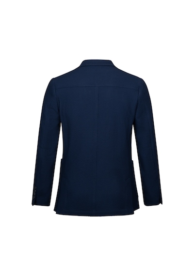 Hatemoğlu Lacivert Slim Fit Mono Yaka Klasik Ceket 33138 Lacivert